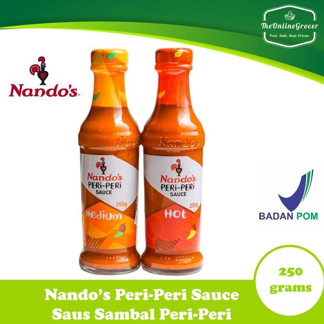 

Nando's Peri Peri Sauce 250gr - Saus Sambal Peri Peri murah