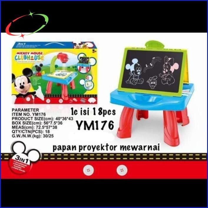 

MASIH ADA.! MEJA BELAJAR ANAK MEWARNAI PROYEKTOR 3IN1 WHITEBOARD BLACKBOARD