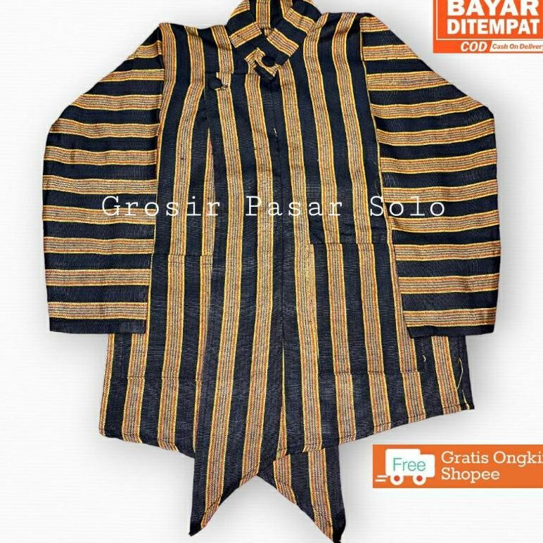 dh-68 BAJU SURJAN / BAJU SURJAN ANAK / BAJU ADAT ANAK/ BAJU LURIK ANAK Original