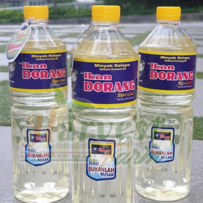 

Minyak goreng kelapa (Coconut oil) spesial Cap ikan dorang - 1 liter murah