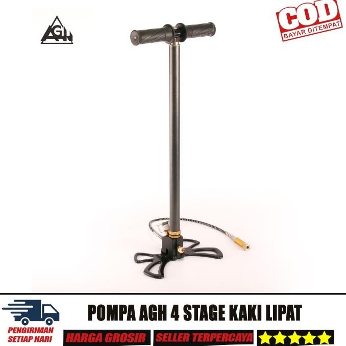 Pompa Agh 4 Stage Pump Agh Hitam Pompa Pcp Merk Agh 4 Stage Pengisian Lebih Cepat New Stok
