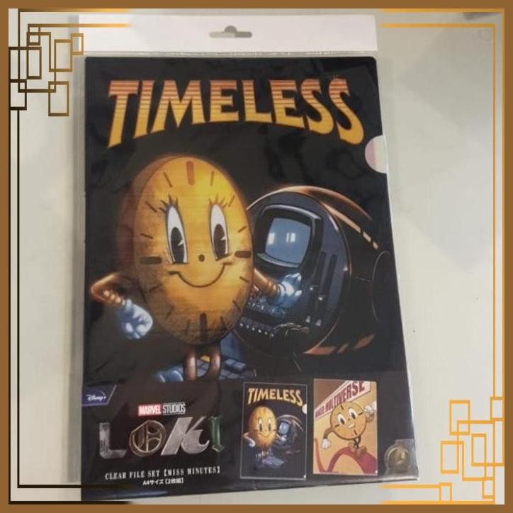 

[CPS] Clear File Set L Folder Map Marvel Loki Timeless 22 x 31