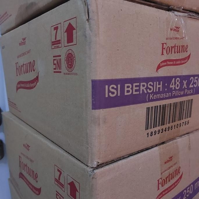 

(DUS) FORTUNE MINYAK GORENG 250 ML X 48 PCS FORTUN DUS KARDUS CTN DOS murah