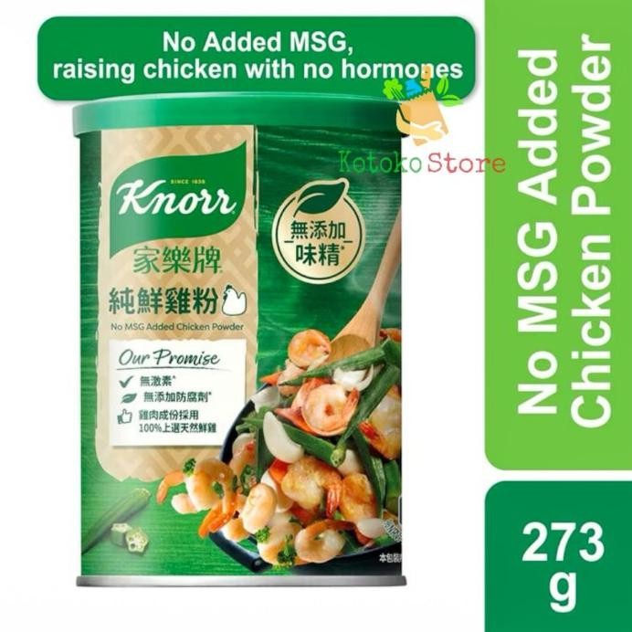 

Knorr Chicken Powder No Msg 273gr / Knorr Hongkong murah