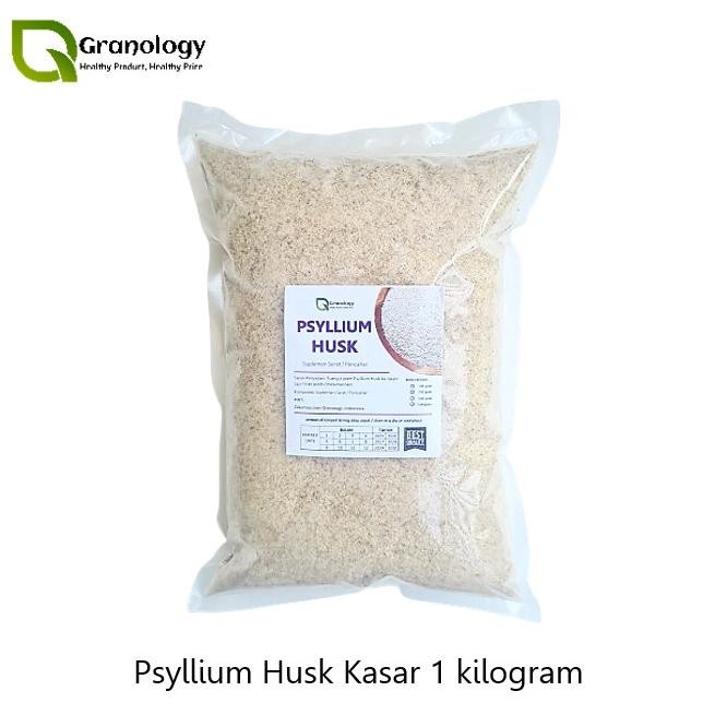 

Psyllium Husk Powder / Bulk Forming Laxative (1 kilogram) by Granology murah