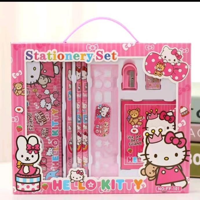 

RedArtos Alat Tulis Set Sekolah Lengkap Stationary Set 8in1 Quality