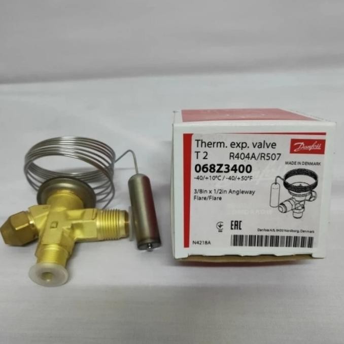 Expansion Valve Ts2 Danfoss (T2 R404 /R507) 068Z3400 New Stok