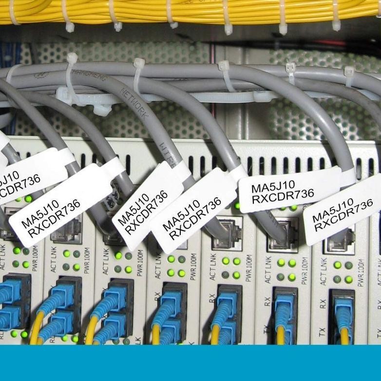 

lij-56 65pcs Thermal Cable Label Sticker Stiker Label Kabel Untuk Niimbot D11 D110 Terlaris