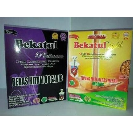 

BEKATUL GOLD BERAS MERAH DAN BEKATUL PLATINUM BERAS HITAM (ORGANIC)