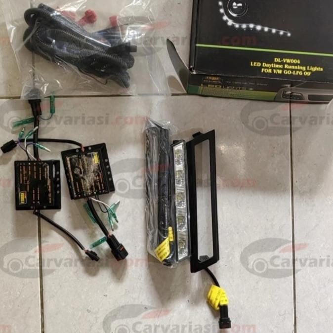 Drl Vw Golf Mk6 2008-2012 Lampu Drl Vw Golf