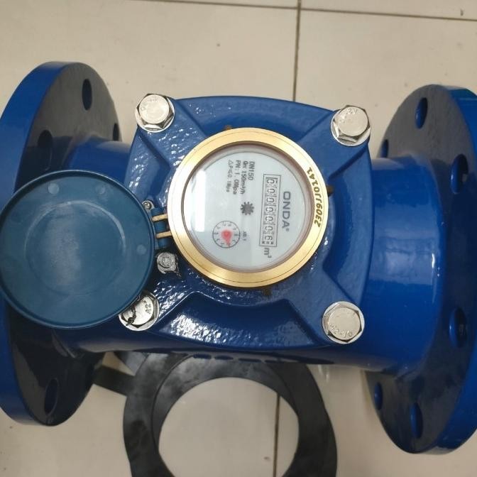 ] Meteran Air ONDA 6 Inch / Flow Meter Air 6 Inch ONDA / Water Meter Air Bersih 6 Inch ONDA LXLC-150