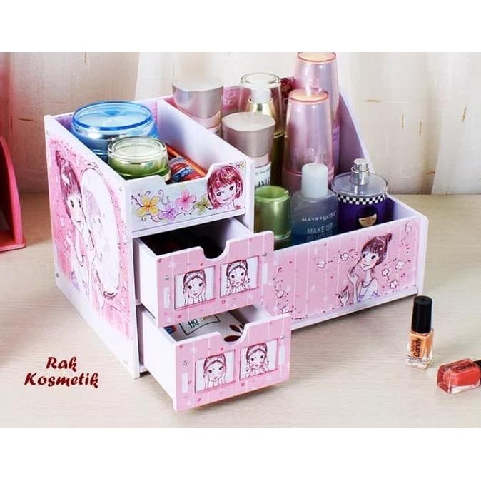 TERMURAH Rak kosmetik/laci/rak kecil/wadah kosmetik/wadah make up/kotak kecil