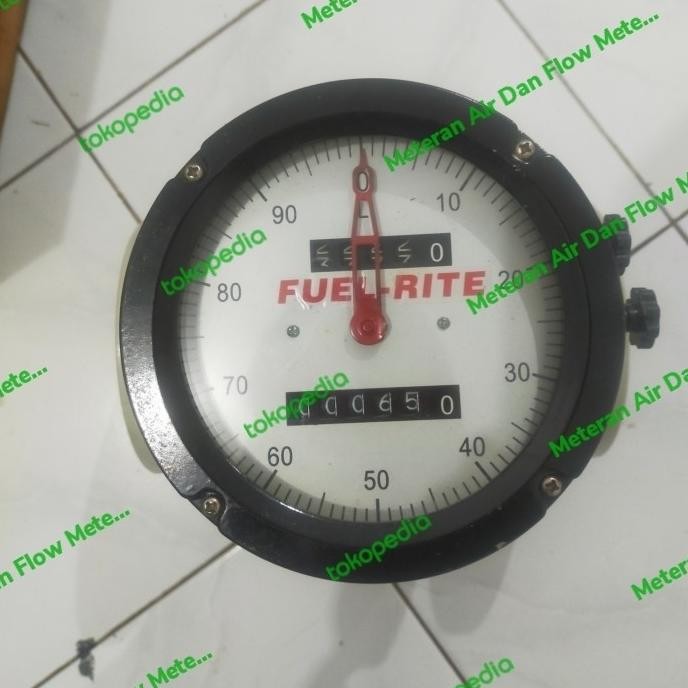 ><><><] Flow Meter Fuel-Rite 1 Inch Oval Gear Meter DN25mm+(Sertifikat Tera)