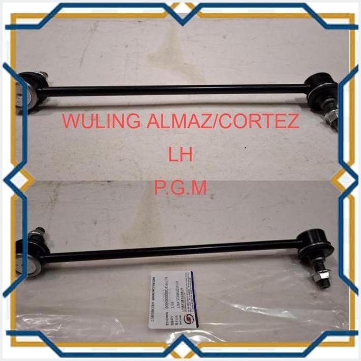 [pgm] link stabil stabilizer link tie rod stabil link stabil lh kiri wuling almaz/cortez