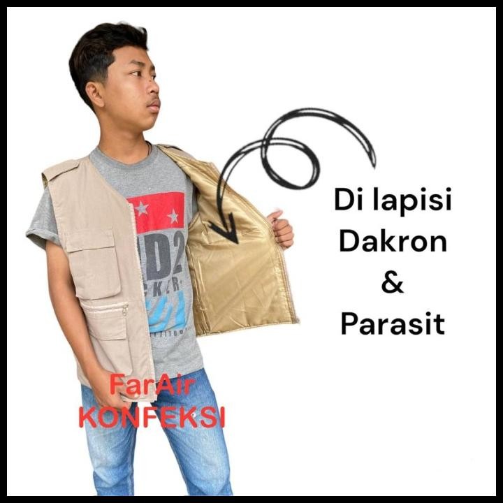 Terlaris Rompi Lapangan King-Rompi 511-Rompi Tactical-Rompi Kegiatan Good Quality