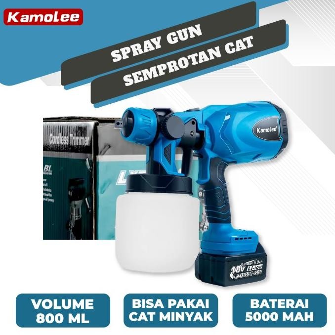 Kamolee Spray Gun | Mesin Cat Elektrik | Alat Cat | Cat Spray New Stok