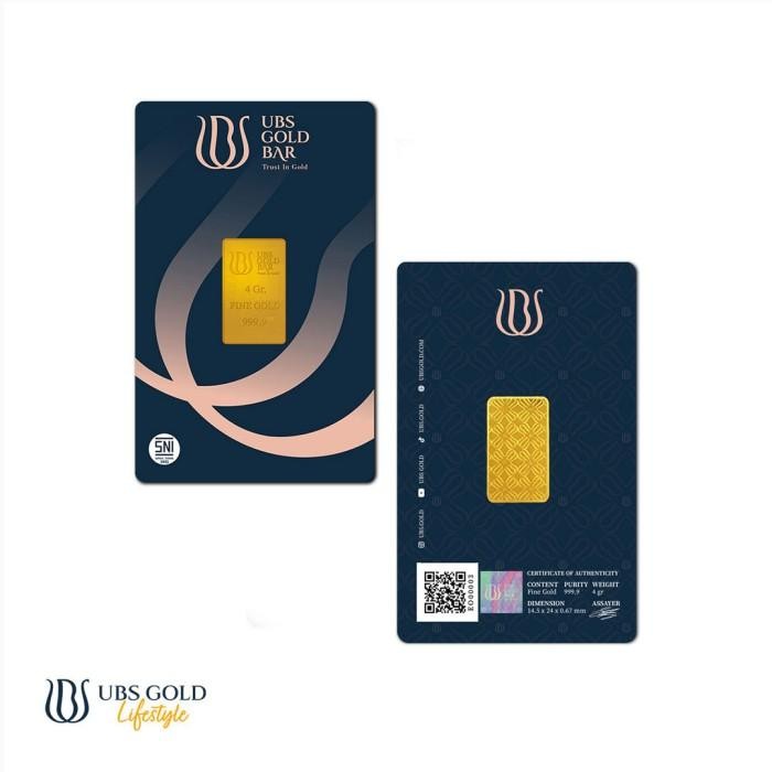Ubs Logam Mulia 4 Gram Classic Original Dan Terpercaya