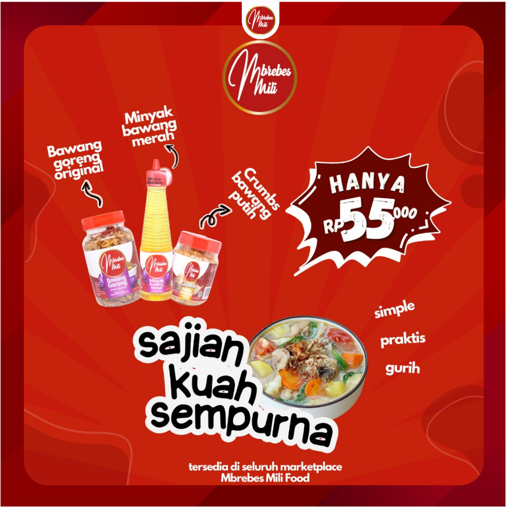 

Mbrebes Mili - Paket Hemat Sajian Kuah Sempurna