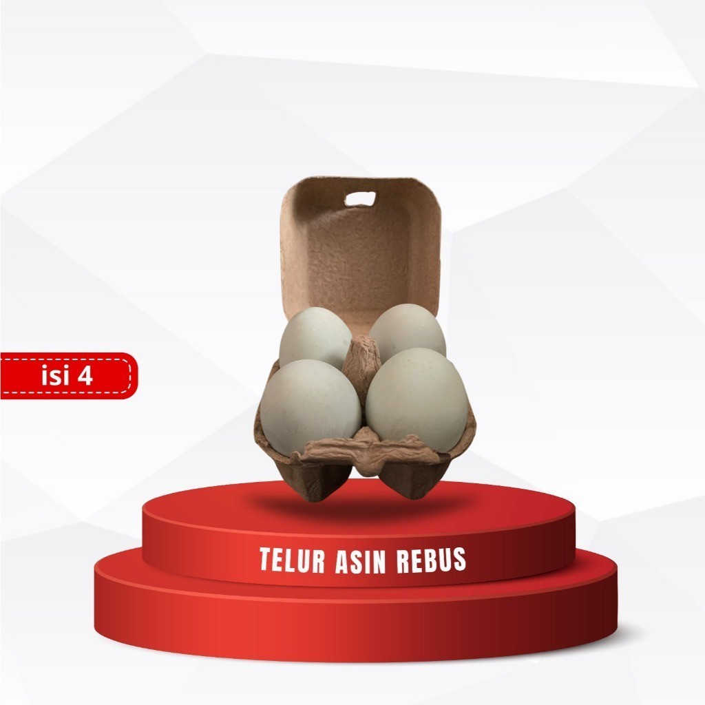 

Telur Asin Rebus atau Bakar Asli Brebes Isi 4