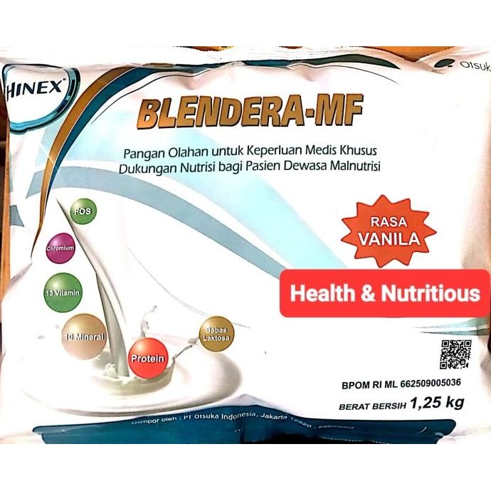 

TERBARU! SUSU BLENDERA MF SOYA/KEDELAI MCT TINGGI PROTEIN HM