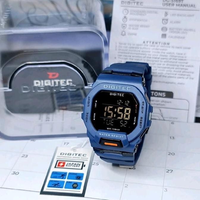 Jam Tangan Digitec DG 5169 / Jam Tangan Pria Anak Digitec 5169 ORIGINAL WATER RESIST H24S