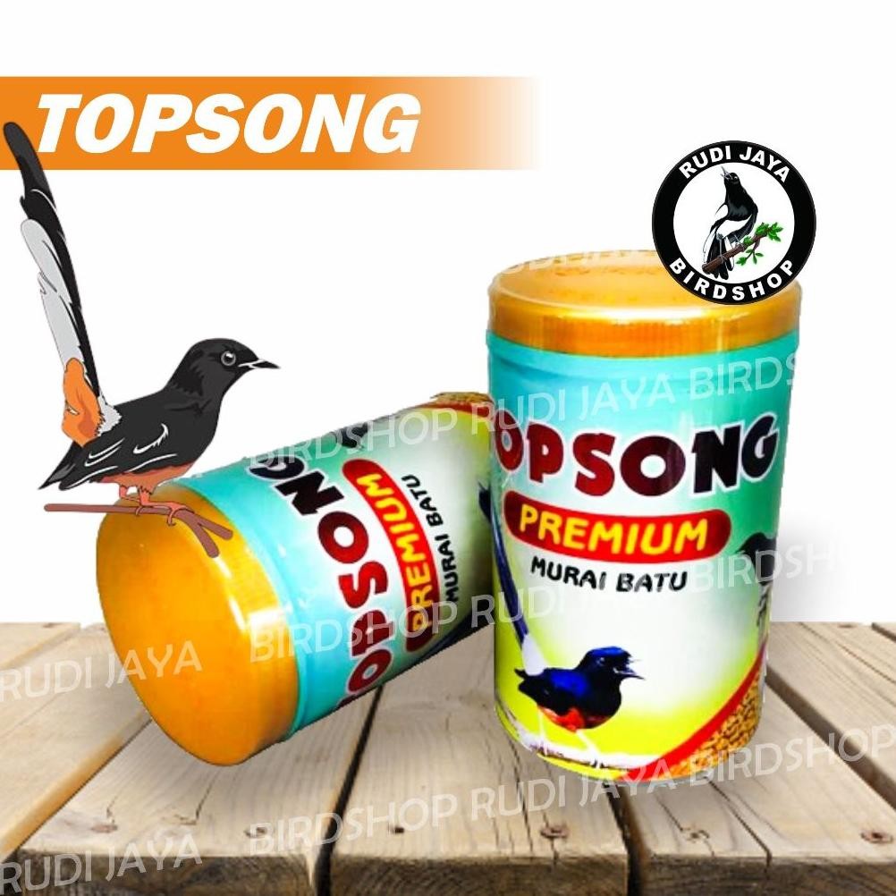 gr-8 TOPSONG MURAI PREMIUM 1 TOPLES VOER MAKANAN BURUNG PEMAKAN SERANGGA MURAI KACER WAMBI PROTEIN T