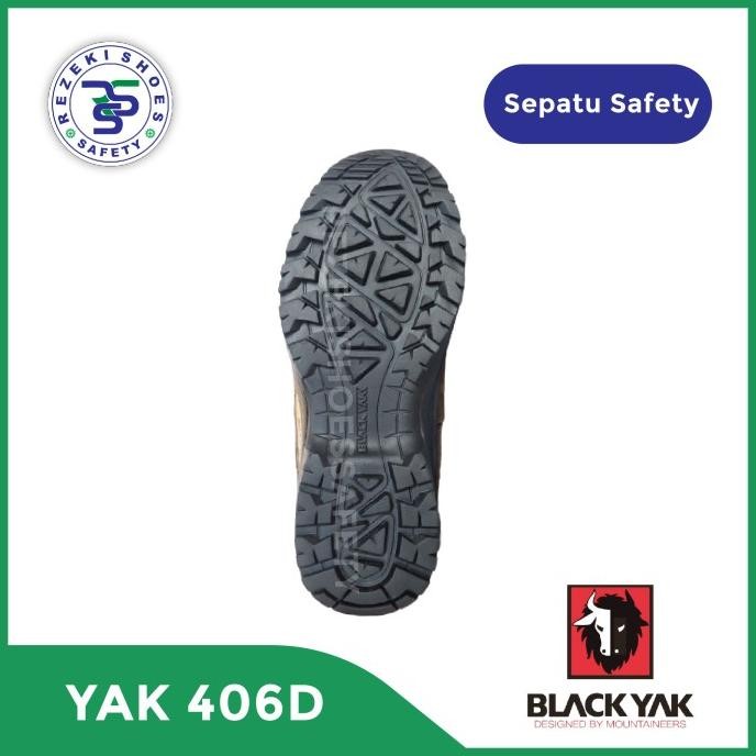 Sepatu Safety Black Yak Original Safety Sport / Safety Shoes Black Yak New Stok