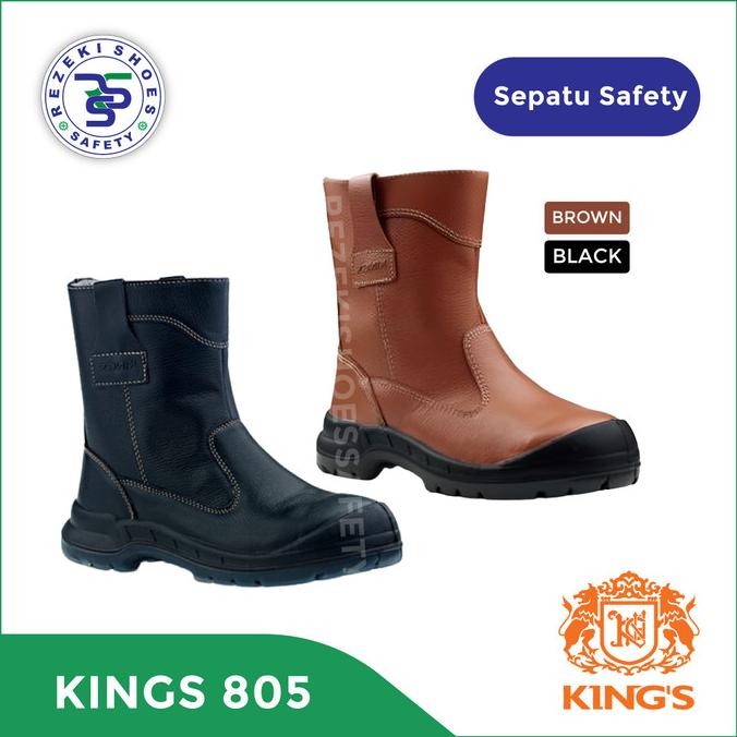 Safety Shoes Kings Kwd 805 X / 805Cx / Sepatu Safety King Kwd 805 Cx/X New Stok