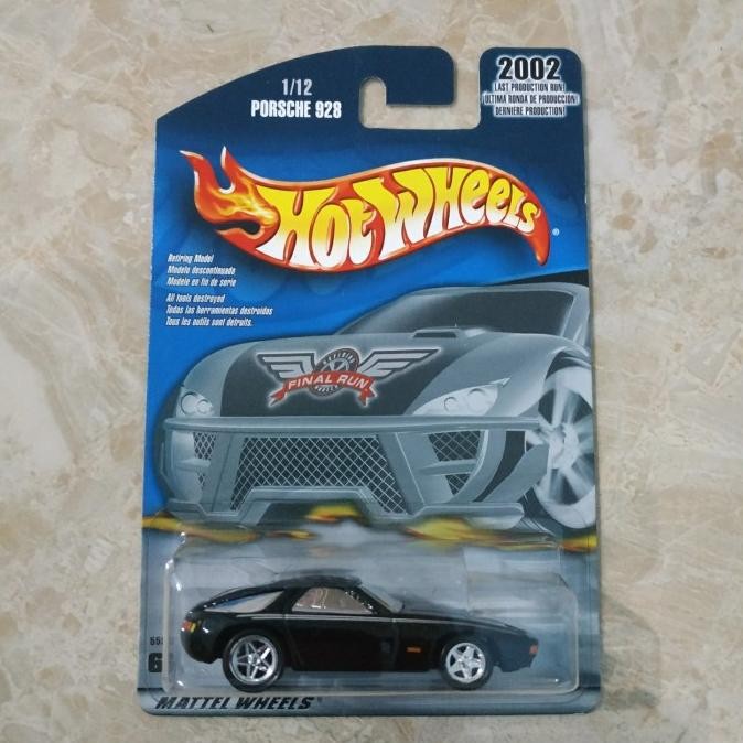 hotwheels Porsche 928 Final Run last 2002 production detail ok Murmer