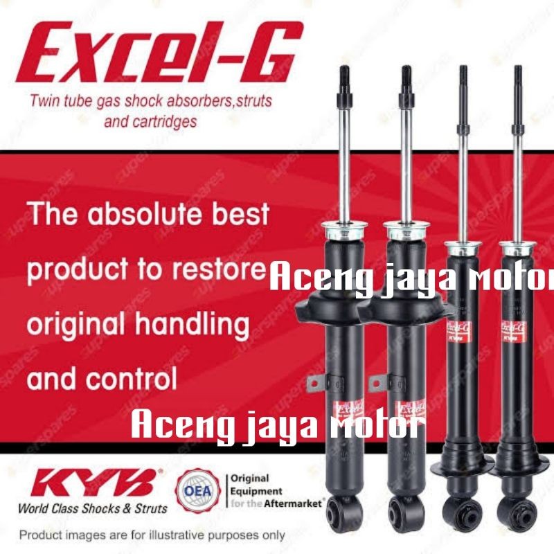 SHOCKBREAKER KAYABA EXCEL-G JAPAN DEPAN BELAKANG TOYOTA MARK-X CROWN MADE IN JAPAN