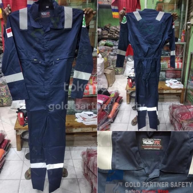 Wearpack Coverall Fr Flemings Walls 7 Oz Fiber Nomex Iiia 3A Daletec New Stok