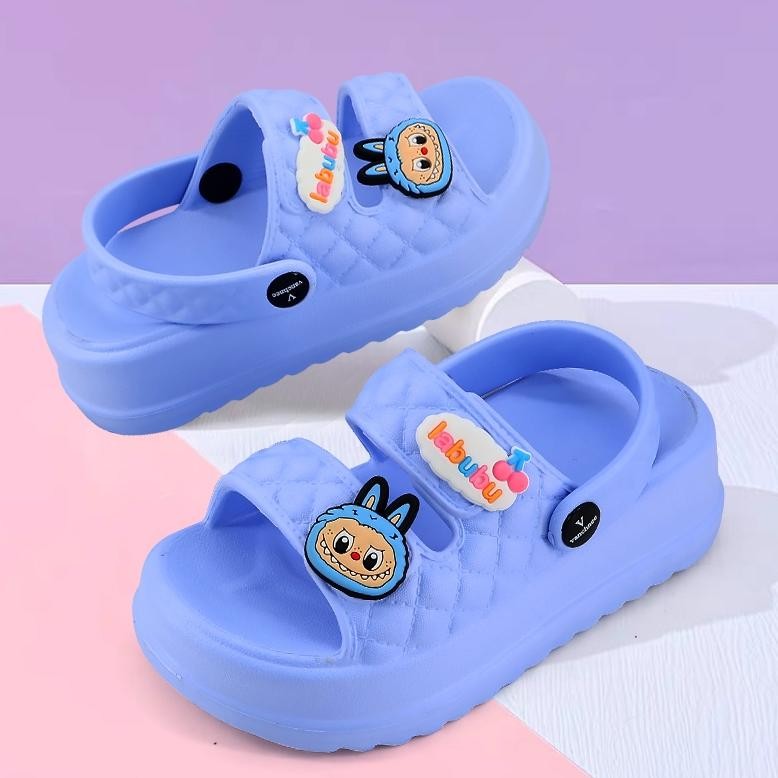 Fentina Sandal Anak Laki Laki Labubu Sandal Anak Perempuan Sandal Jelly Anak Sandal Anak Cowok