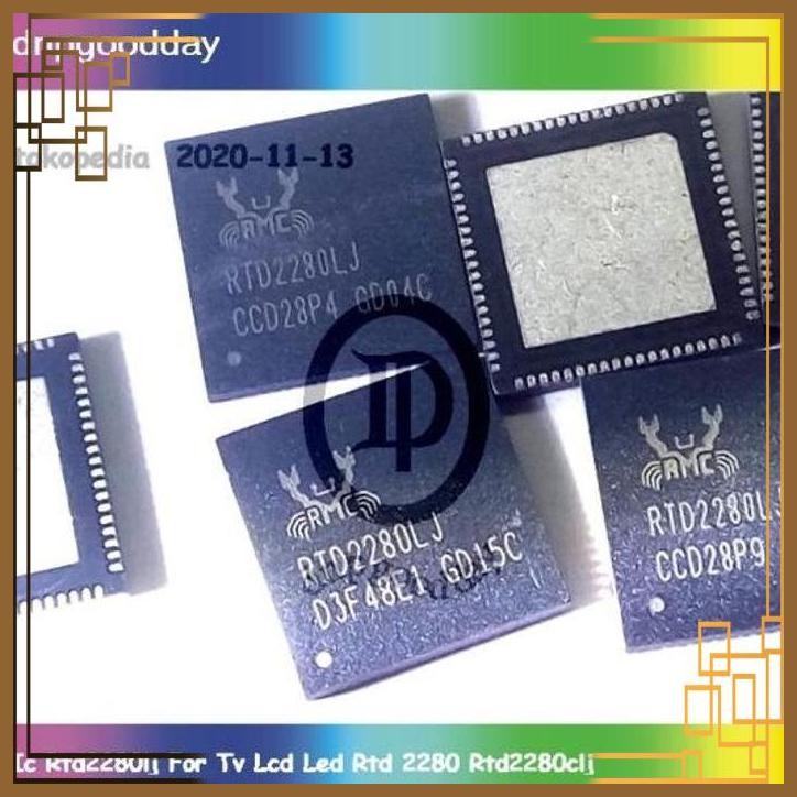 [DNP] Ic Rtd2280lj For Tv Lcd Led Rtd 2280 Rtd2280clj
