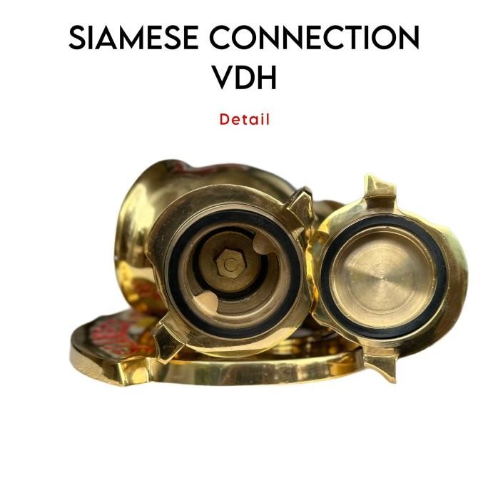 Siamese Connection Vdh New Stok
