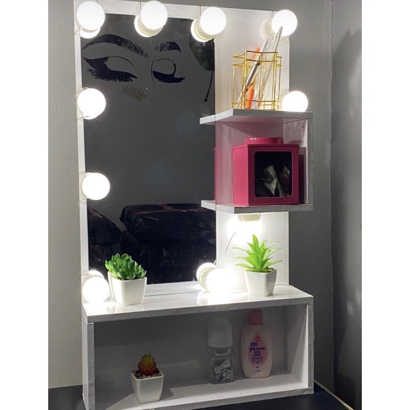 Murah Vanity Mirror/Meja Rias Gantung/Rak Makeup/Rak Rias/Tolet