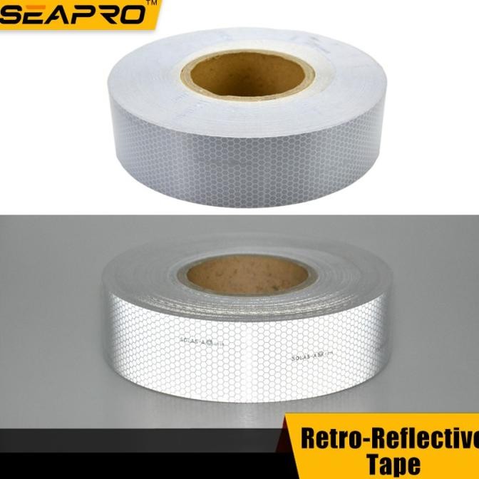 

Retro Solas Reflective Tape Marine Silver Solas Tape New Stok