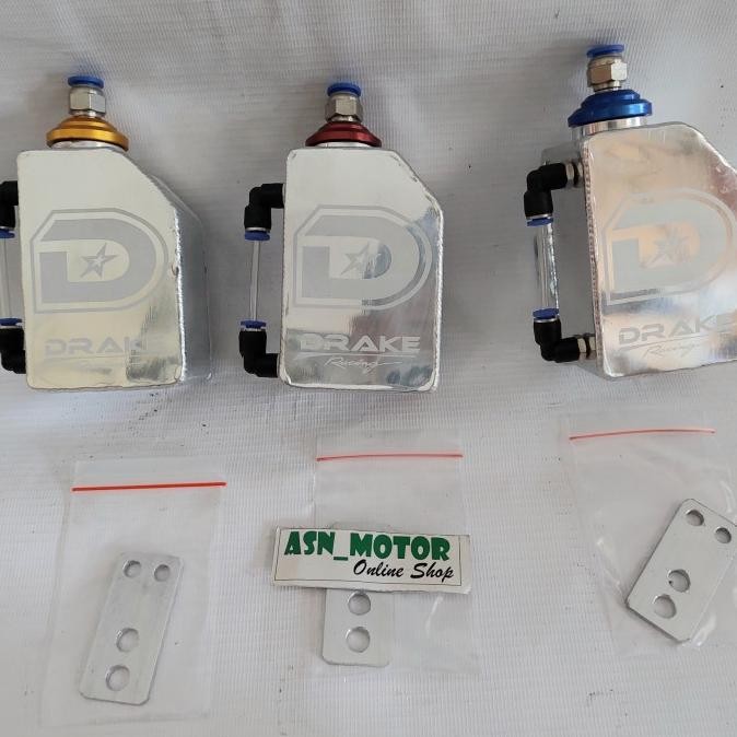 Variasi tabung botol wadah reservoir air radiator Drake Gold biru mrh TERBATAS