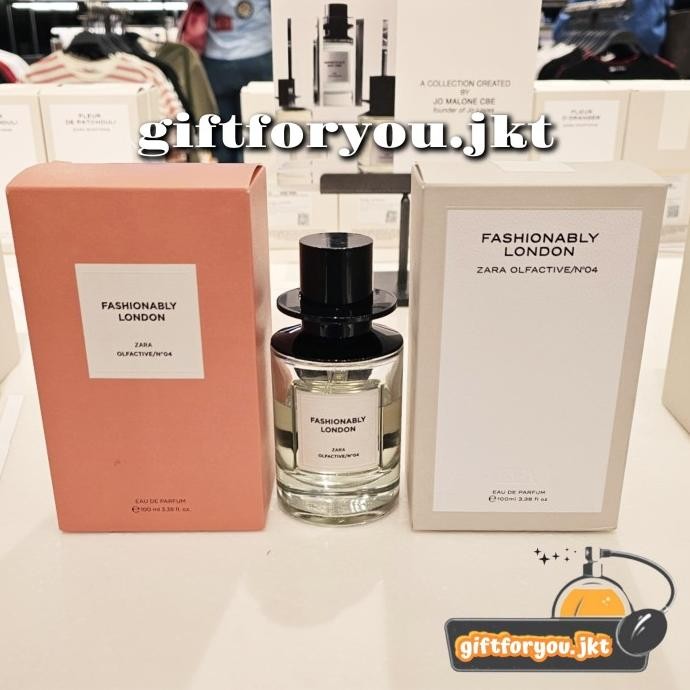 Jual Murah Parfum Zara Fashionably London 40 75 Ml Edp Original Wanita Perfume Terlaris..