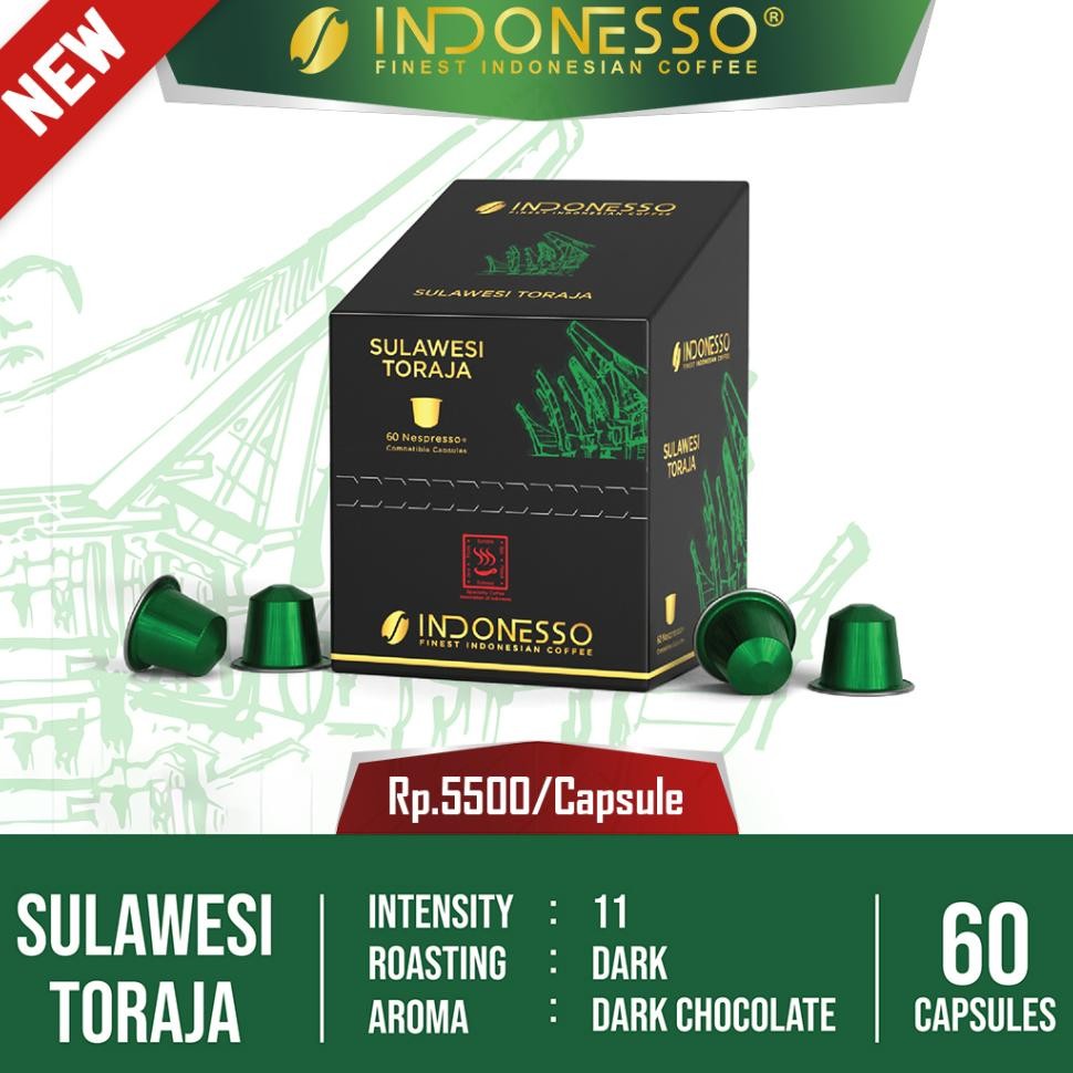 

Indoneo Office Bo Ulawei Toraja Pecialty Coffee Capule Compatible With Nepreo Machine Apul Opi