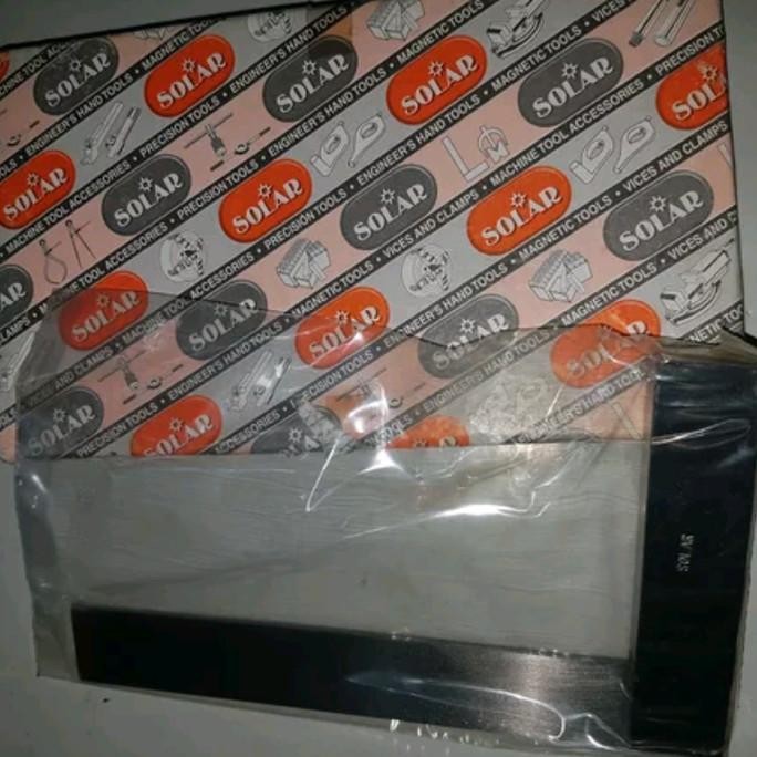 

Siku Mesin 4 Inch 100 Mm Penggaris Baja Solar Ses - 101C With Hardened