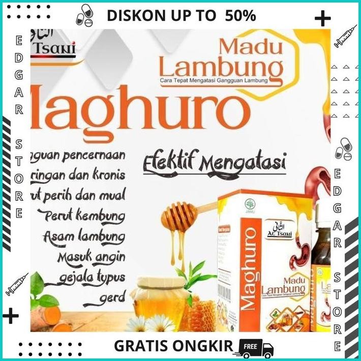 

MADU LAMBUNG MAGHURO GERD 350 GRAM GRATIS ONGKIR