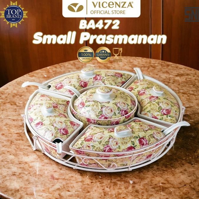 Vicenza Small Prasmanan Kecil Ba472 Motif Mawar