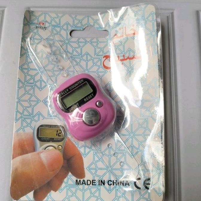 Promo 25 Pcs Souvenir Tasbih Digital Bonus Kemasan Tile Cantik