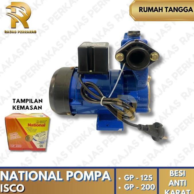 NATIONAL POMPA GP125 & GP200 ISCO
