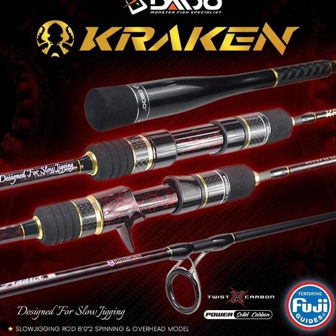 JORAN PANCING DAIDO KRAKEN SOLID CARBON SLOW JIGGING