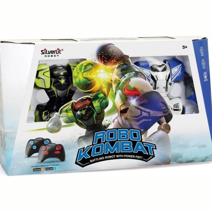 Robo Kombat Remote Control Robot Silverlit YCOO Double Battle Pack murah