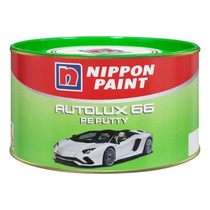 DEMPUL BESI/DEMPUL OTOMOTIF/DEMPUL MOBIL NIPPON PAINT AUTOLUX 66 PE PUTTY (1 KG) murah