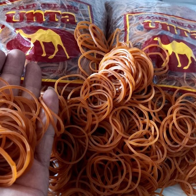 

karet gelang kuning 500gr unta super murah