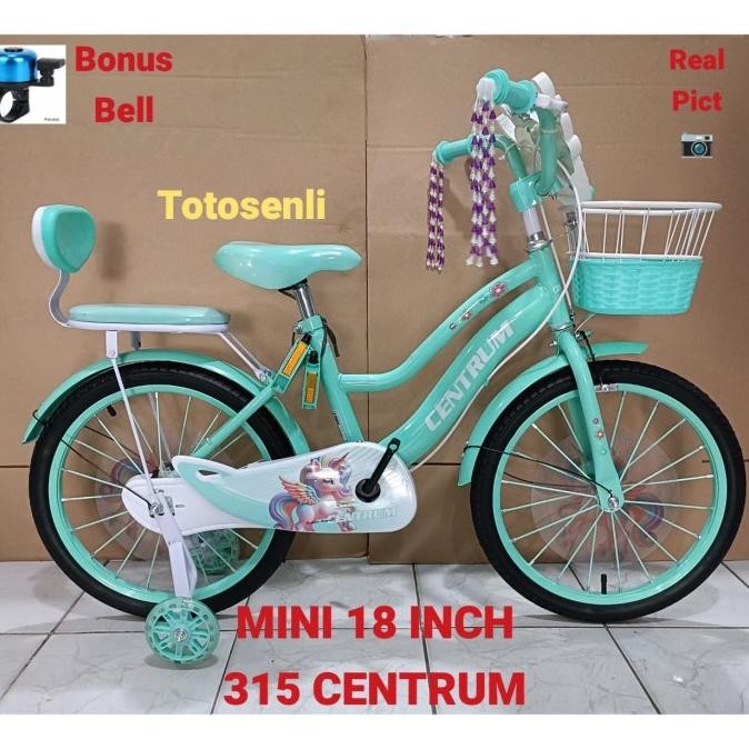 sepeda anak perempuan 18 inch centrum 315 / mini anak 18 centrum 315 murah