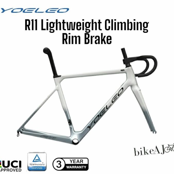 Frameset Carbon Yoeleo R11 Rim Brake Lightweigth murah